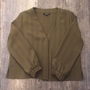 NWOT Topshop Cropped Jacket